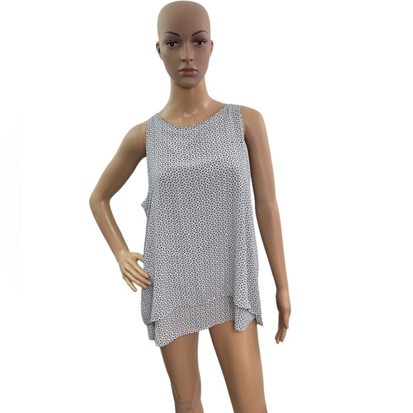 Willi Smith Blue Sleeveless Top Size 1X (Plus) - 15% off